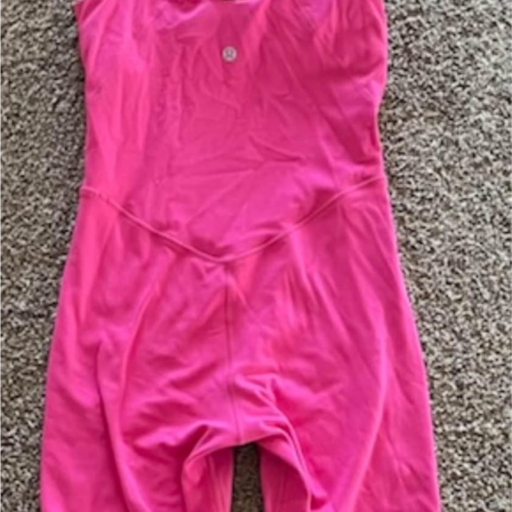 lululemon athletica Vibrant Pink Bodysuit